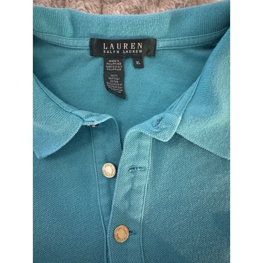 Vintage Polo Ralph Lauren 2 Men Blue Shirts Mens Crest (1) Logo Size XL - Picture 4 of 9